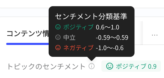 主题情感的情感分类标准提示：正面、中立、负面对应的分值区间